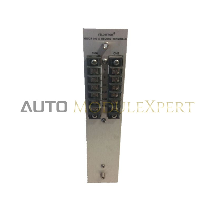 Velomitor Transducer I/O Module Bently Nevada 130731-01