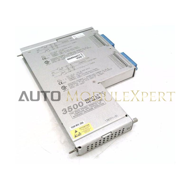 I/O Internal Barrier Module Bently Nevada 136711-01