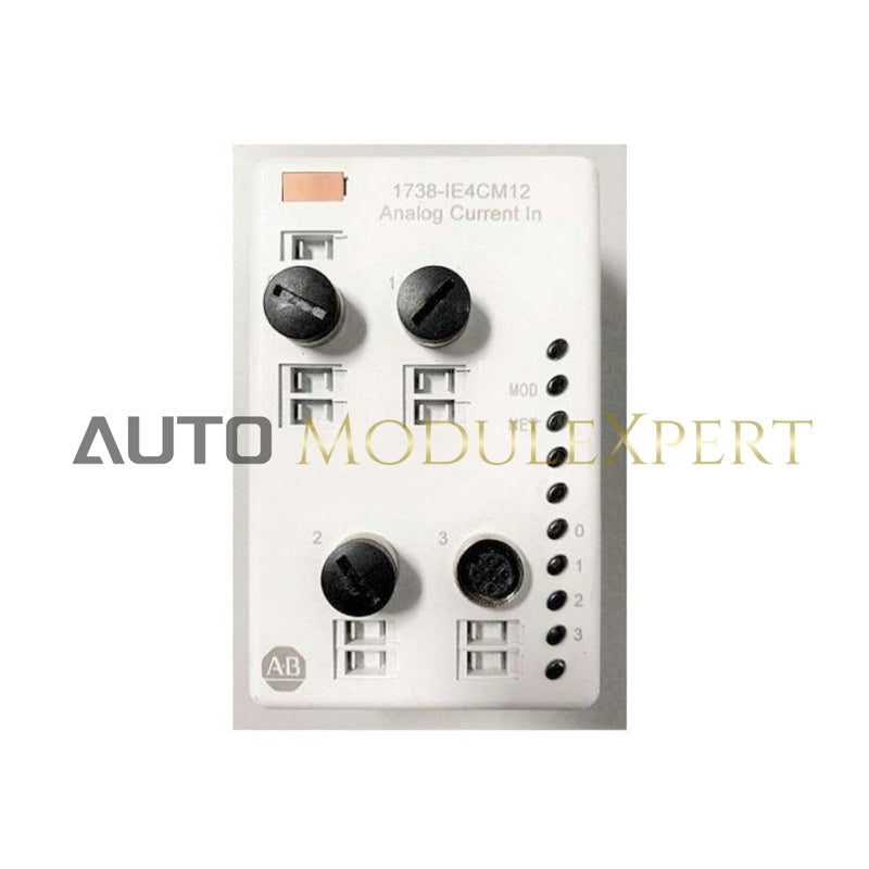 1738-IE4CM12 Allen-Bradley ArmorPoint وحدة إدخال تماثلية 4 قنوات 24 فولت تيار مستمر