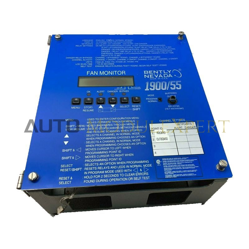 Fan Monitor Bently Nevada 1900/55-02-01-01-00