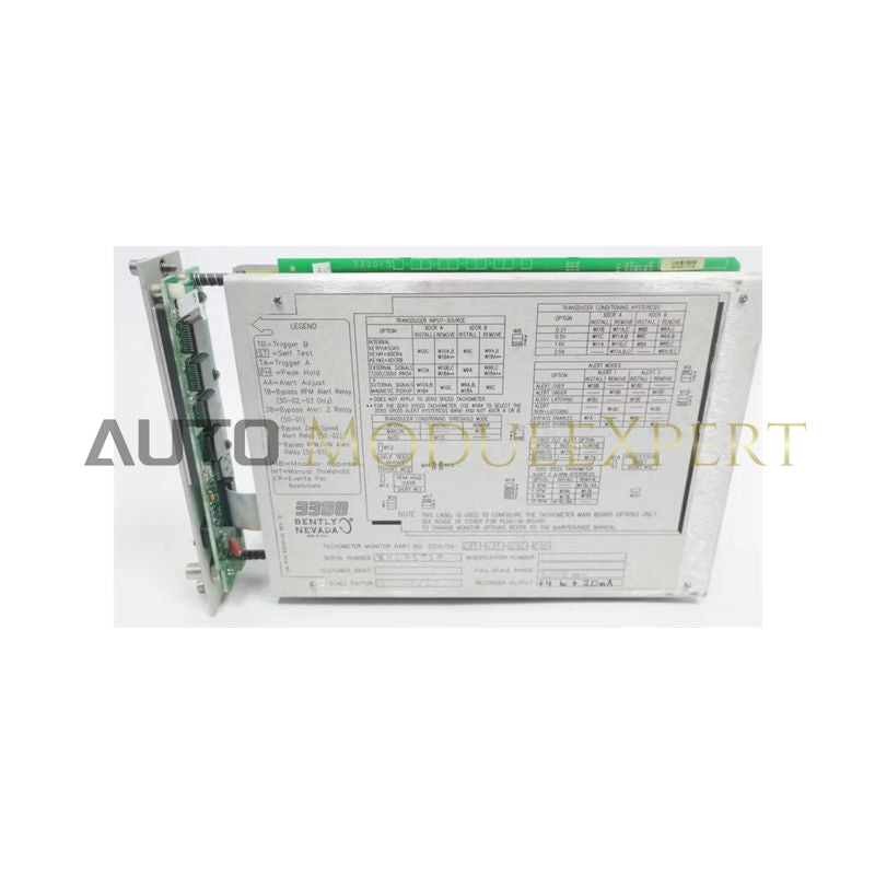 Bently Nevada 3300/50-01-01-00-00 Tachometer Module