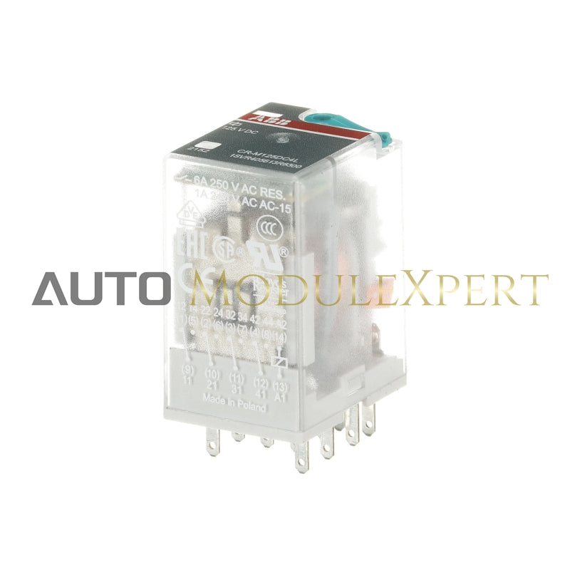 Relé de interfaz enchufable ABB CR-M125DC4L