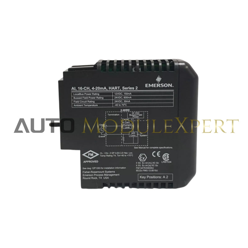 بطاقة إدخال تماثلية Emerson KJ3223X1-BA1