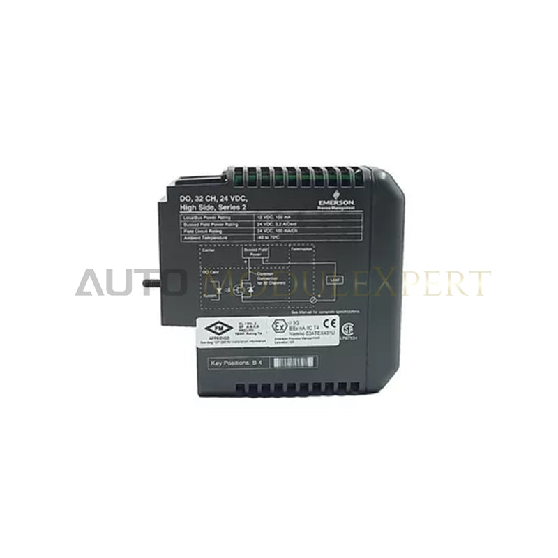 بطاقة إدخال رقمية من سلسلة Emerson KJ3206X1-BK1 DeltaV S ذات 8 قنوات