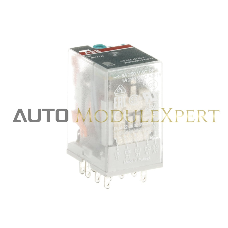 Relé de interfaz enchufable ABB CR-M125DC4L