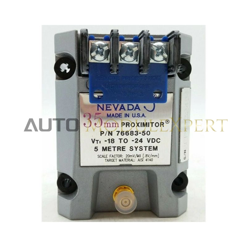 Bently Nevada 76683-50 Proximitor is a 35 mm eddy current sensor