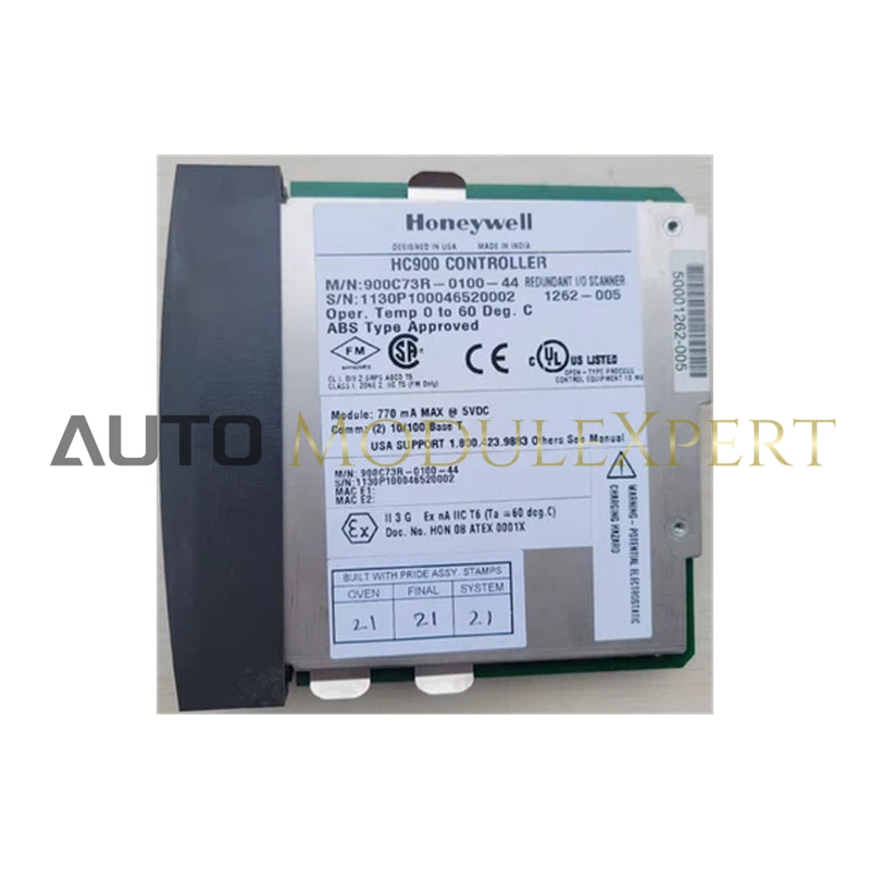 900C73R-0100-44 Honeywell HC900 Controller Redundant I/O Scanner