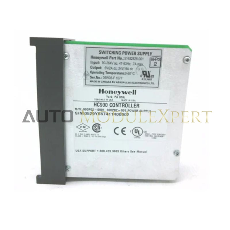900P02-0001 Honeywell HC900 Power Supply for Controller Systems
