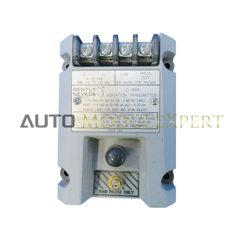 BENTLY NEVADA | 990-04-50-02-00 | Transmissor de Vibração