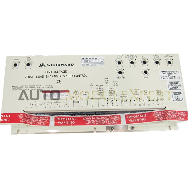 9903-303 Woodward 2301A Load Sharing Speed Control UNMP