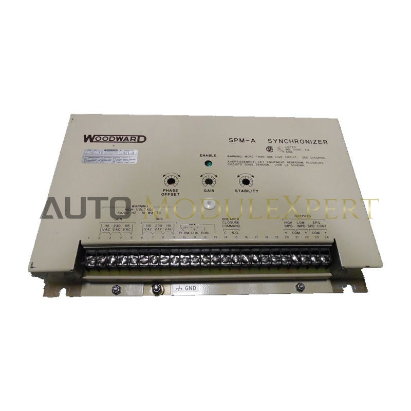 Synchronizer Module Rev. L Woodward SPM-A 9905-001