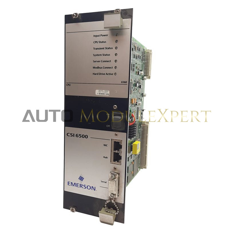 Kartu Prosesor Kesehatan Mesin AMS 6500 Emerson A6560
