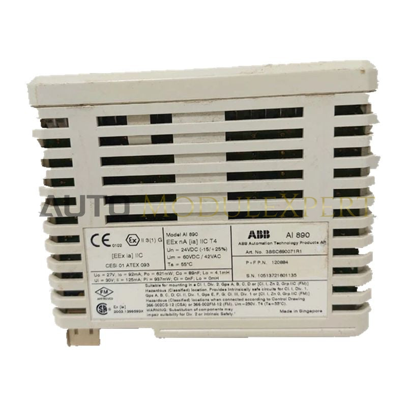 AI 890 Analog Input Module ABB