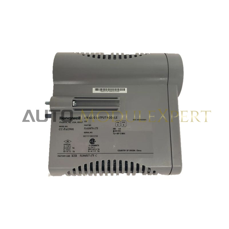 16-Channel Analog Output Module Honeywell CC-PAON01 51410070-175