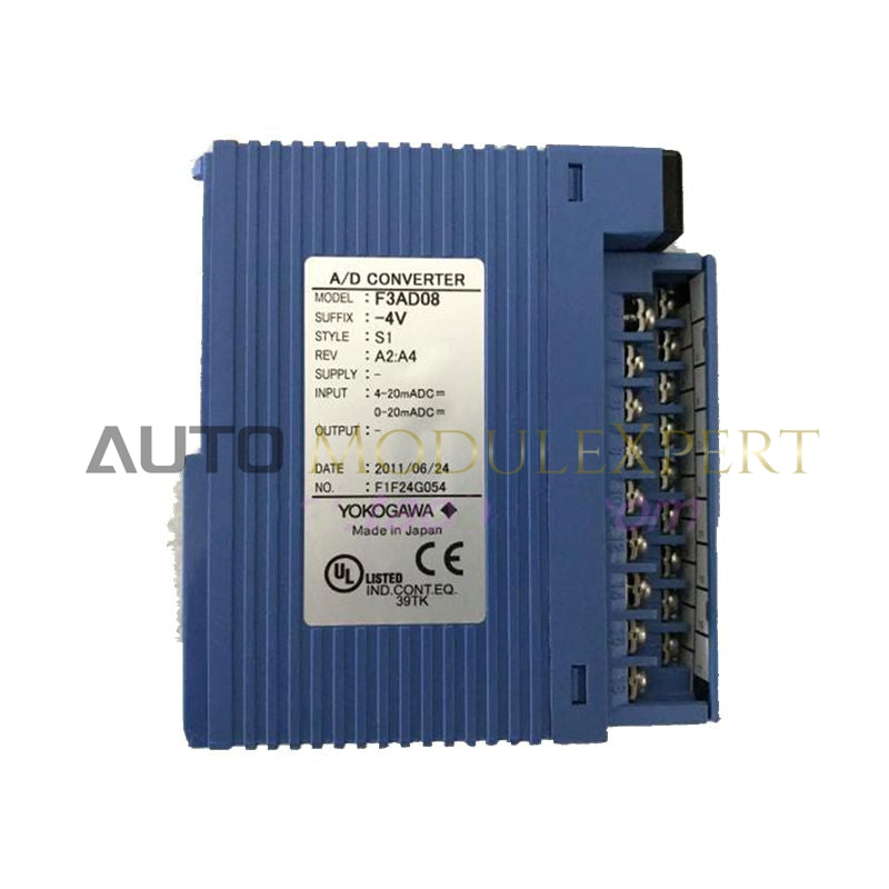 Yokogawa F3AD08-4V PLC Module Analog Input DC 4-20mA