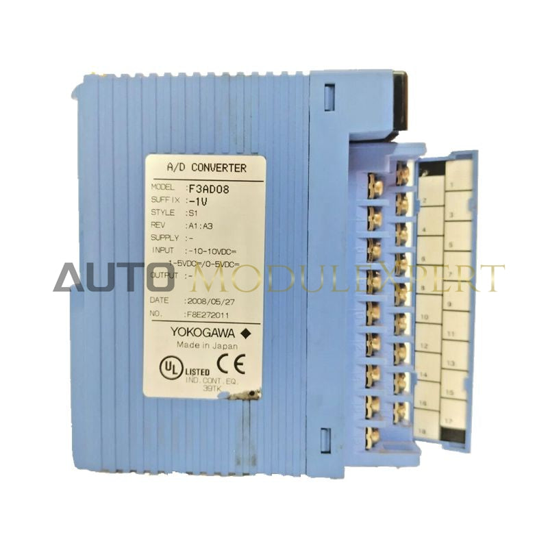 Analog Input Module Yokogawa F3AD08-4V S1