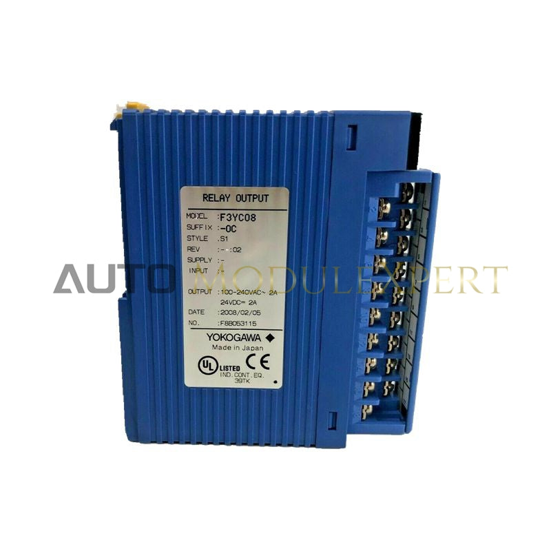 Relay Output Card F3YC08-0C for Yokogawa FA-M3 Systems