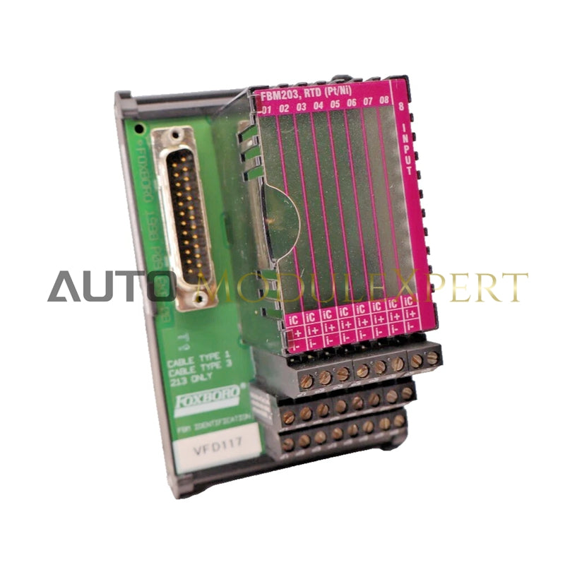 FBM203 P0916AE Foxboro RTD Input Module