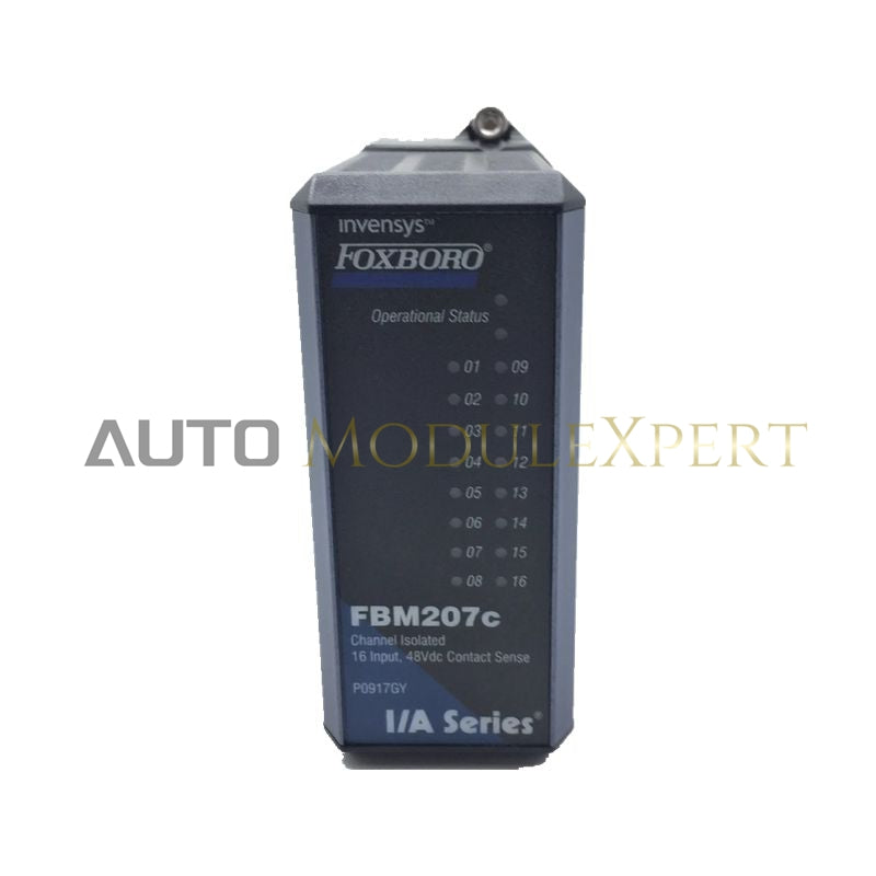 Foxboro FBM207 P0917JS 16-Channel Digital Input Module