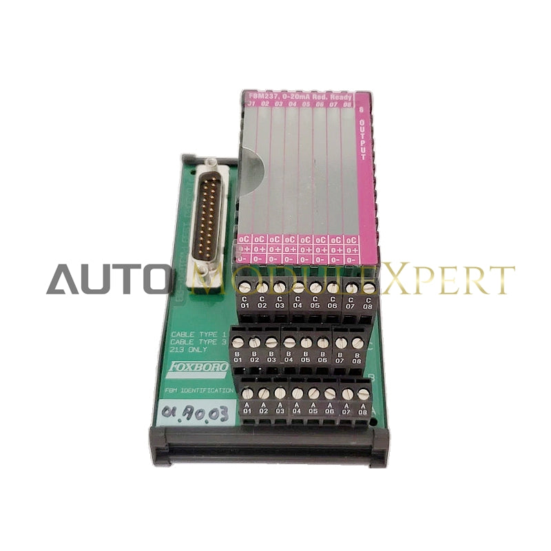 Foxboro FBM237 P0916CC 0 to 20 mA Output Module