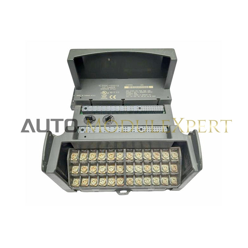 GE FANUC | IC200CHS001 Модуль несущей шины с барьерным стилем ввода/вывода