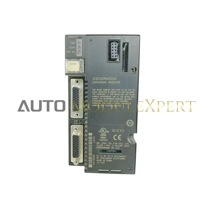 GE Fanuc IC200ERM002C Non-Isolated Expansion Receiver Module