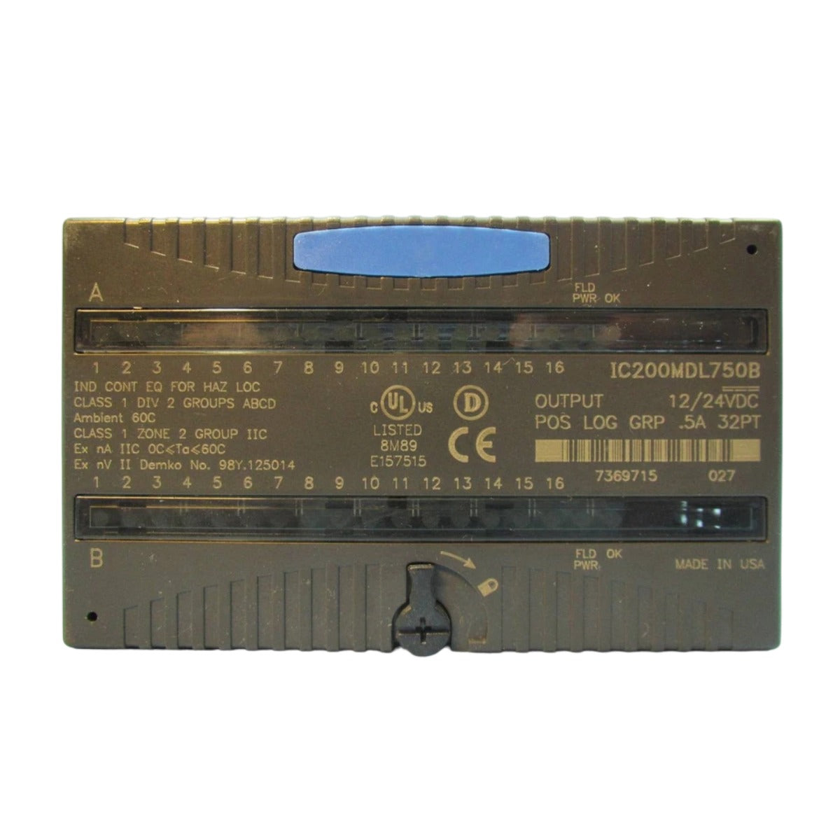 Módulo de Entrada RTD GE Fanuc IC200ALG620JF
