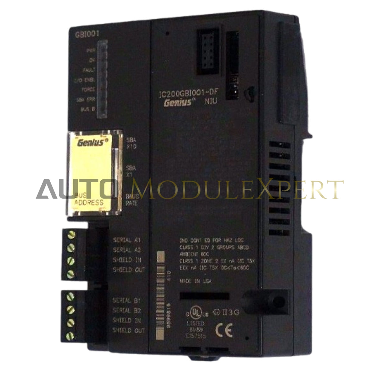 واحد رابط شبکه پروفیباس GE Fanuc Emerson Versamax مدل IC200PBI001-FF