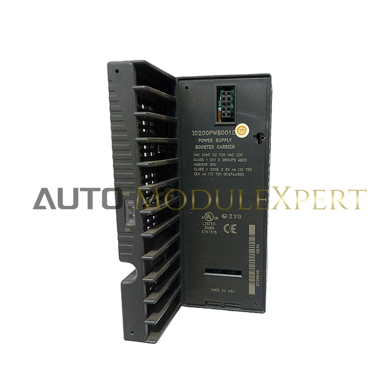 GE Fanuc IC200PWB001D Power Supply Booster Carrier