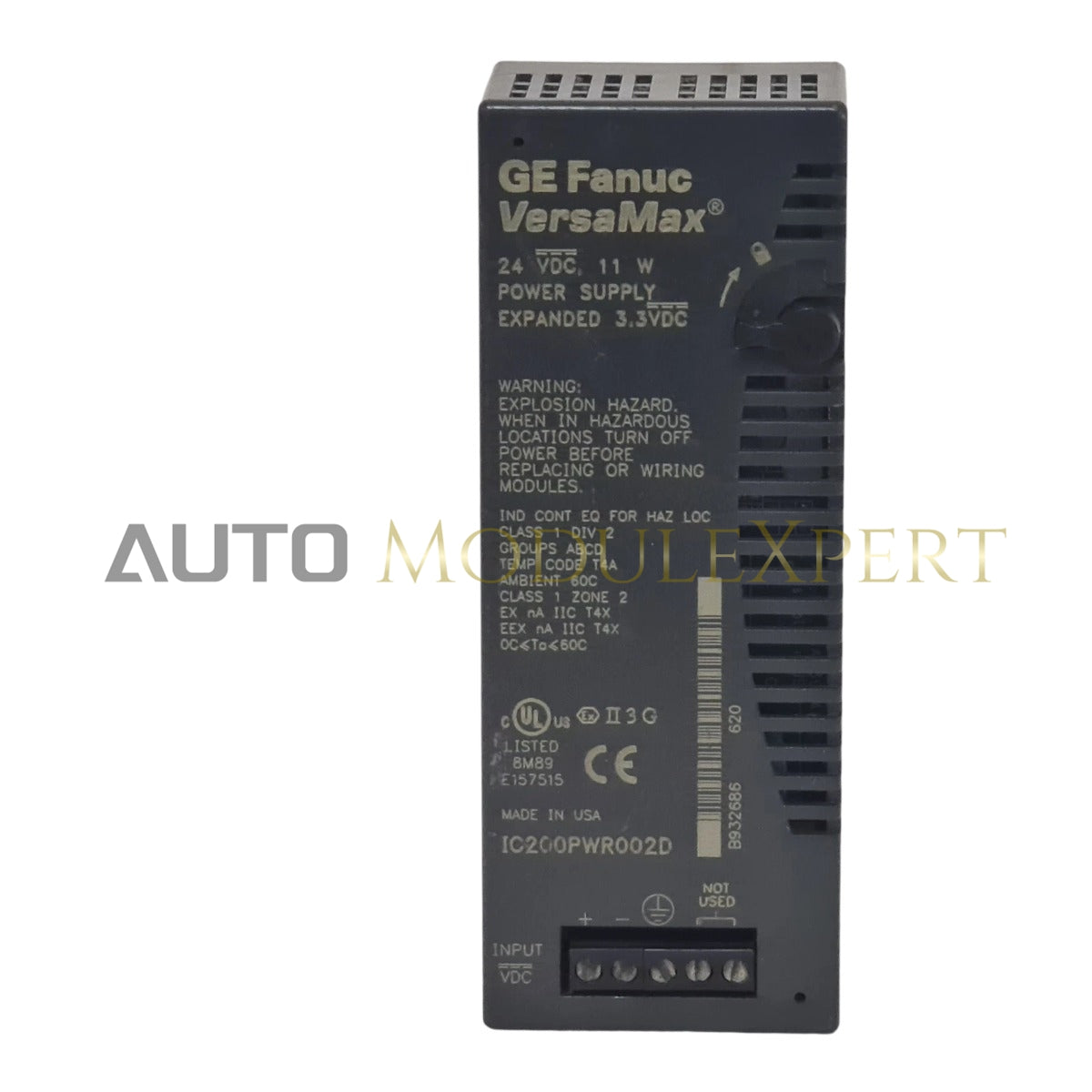 ماژول منبع تغذیه DC ورسامکس GE IC200PWR002D
