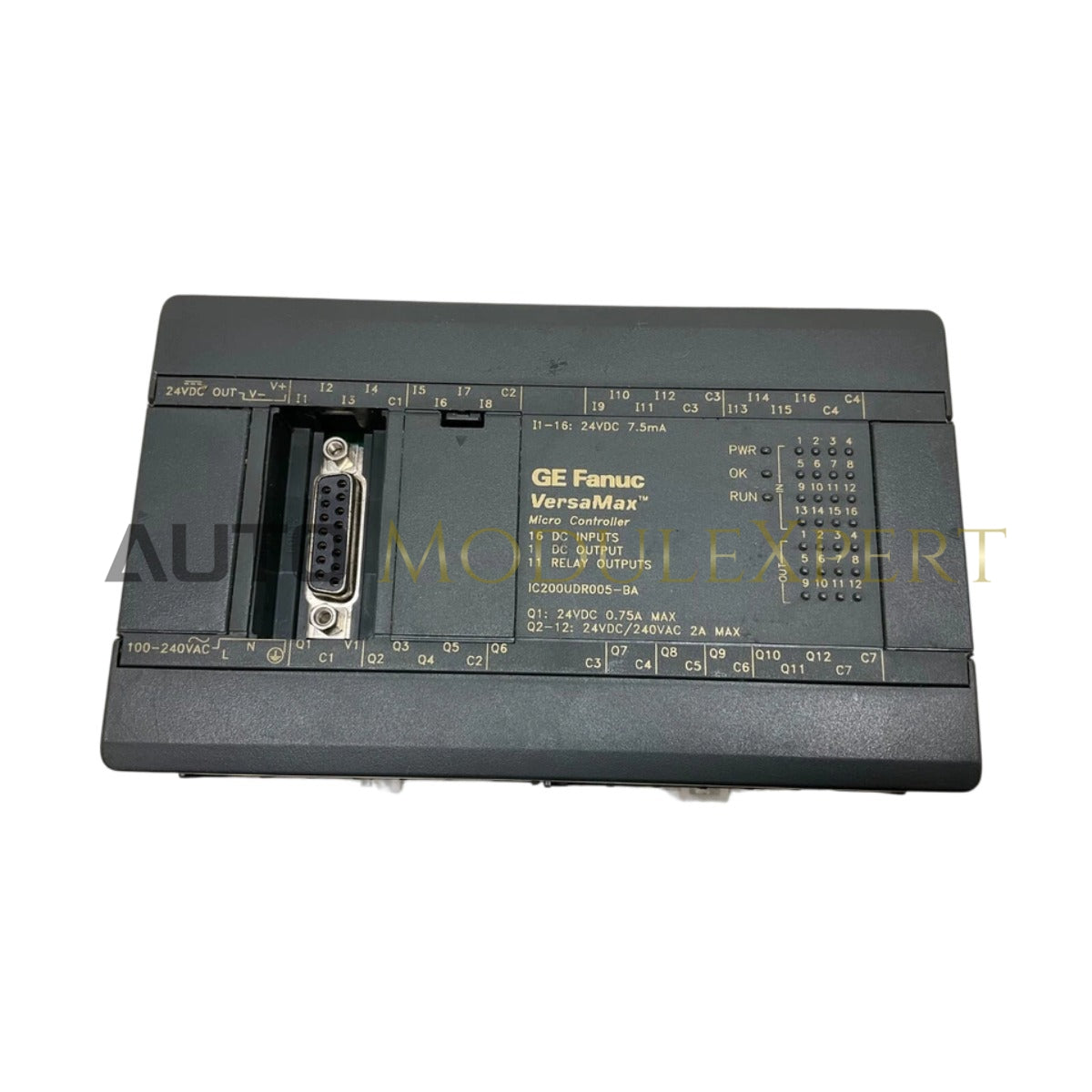 GE Fanuc Emerson IC200UDR005 VersaMax Micro Controller