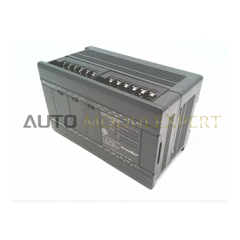 GE IC200UDR020 VersaMax Micro PLC with 20 I/O Points