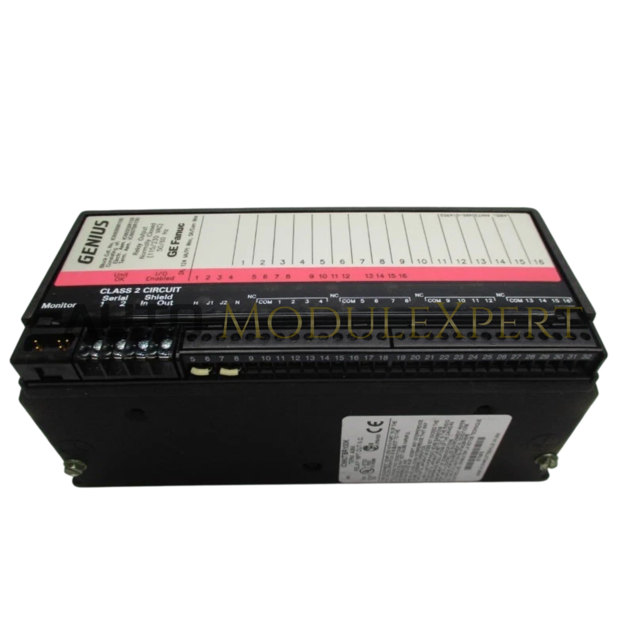 جنرال إلكتريك IC660BBR100 وحدة إخراج مرحل Genius I/O