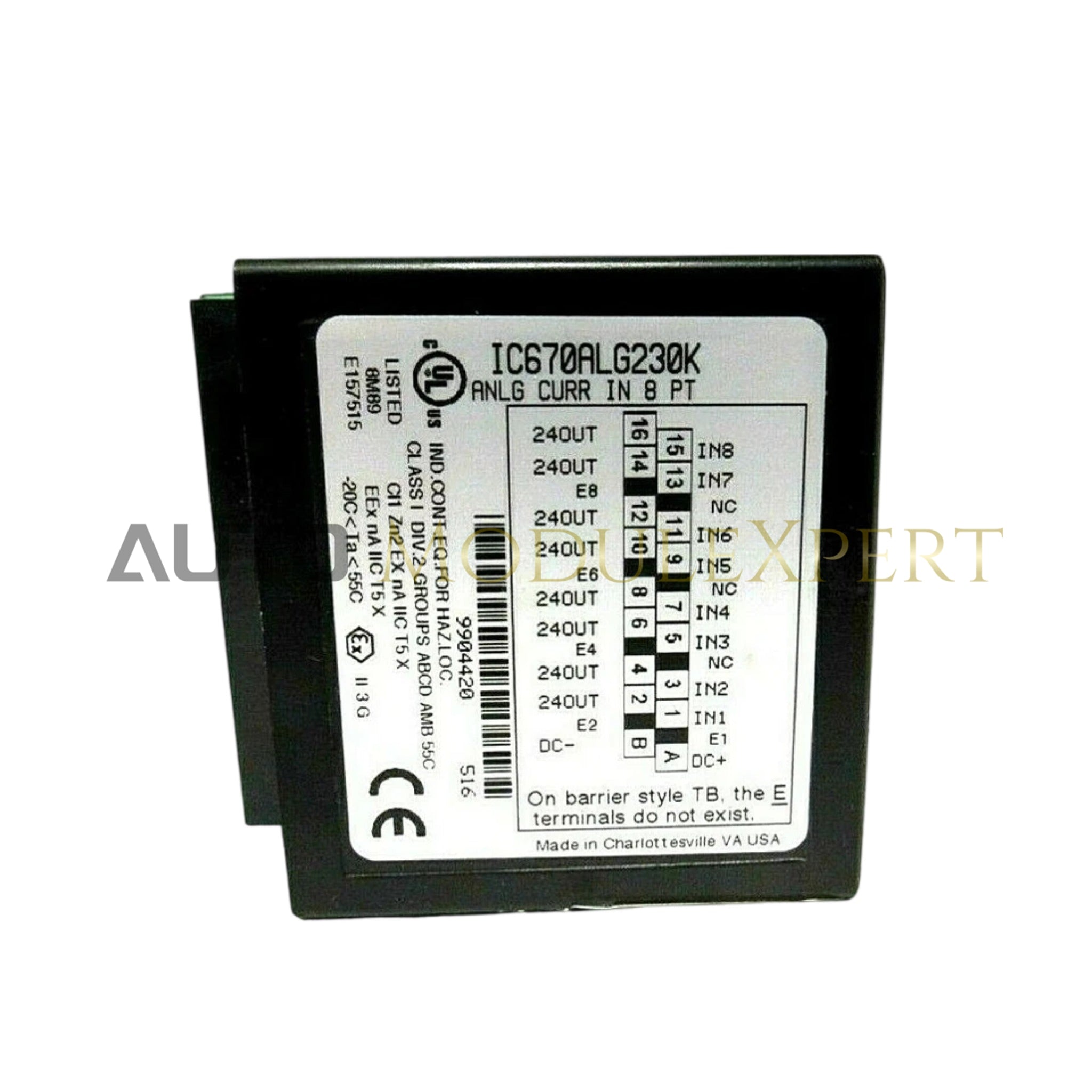 Analog Input Module General Electric IC670ALG230K