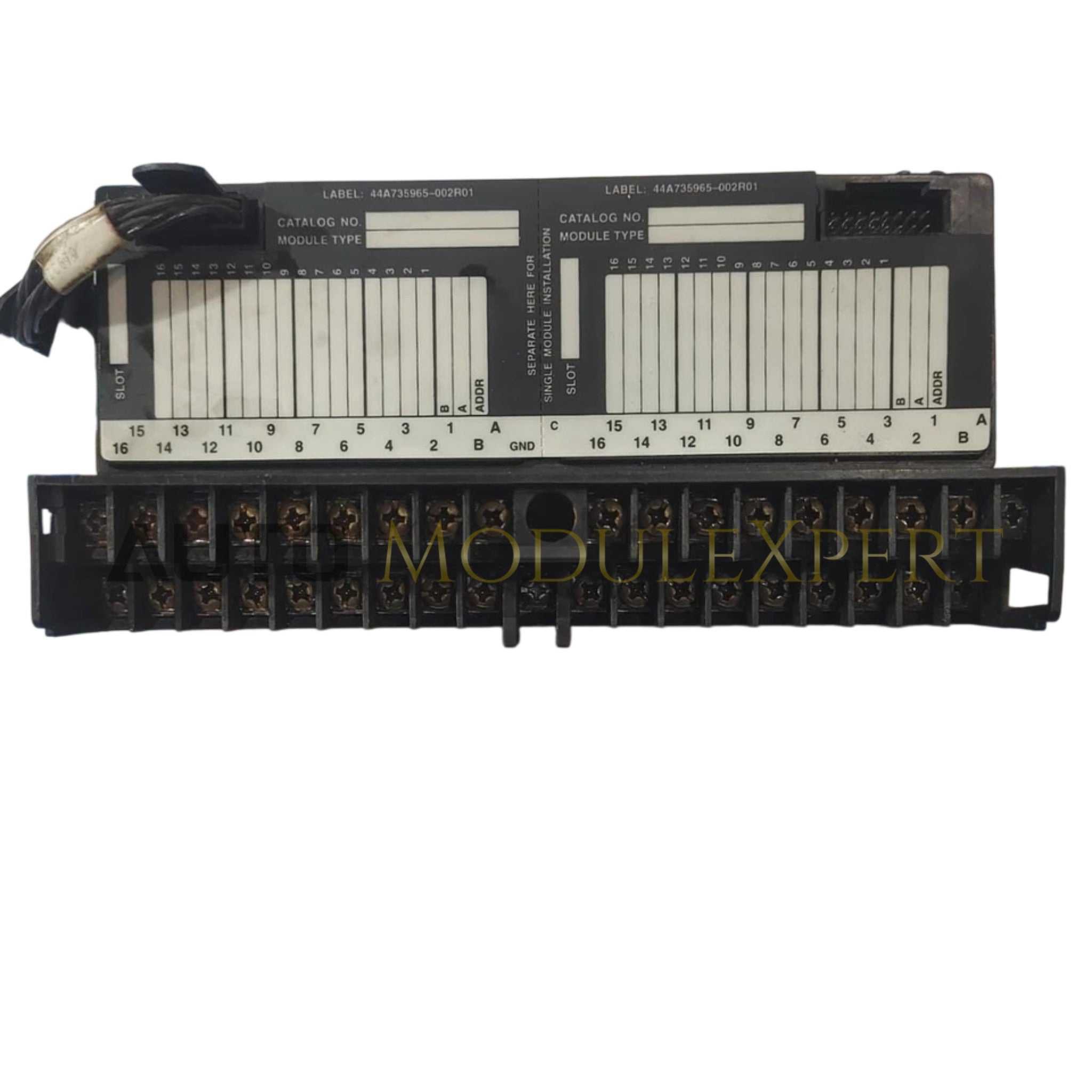 بلوک ترمینال ورودی/خروجی جنرال الکتریک IC670CHS001E