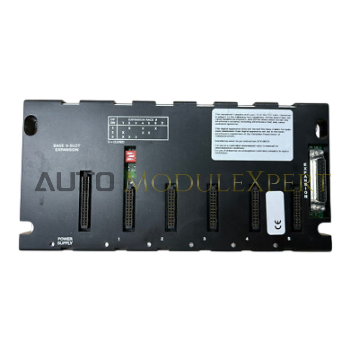 IC693CHS398 GE Fanuc Series 90-30 5-pesaga laiendusplaat