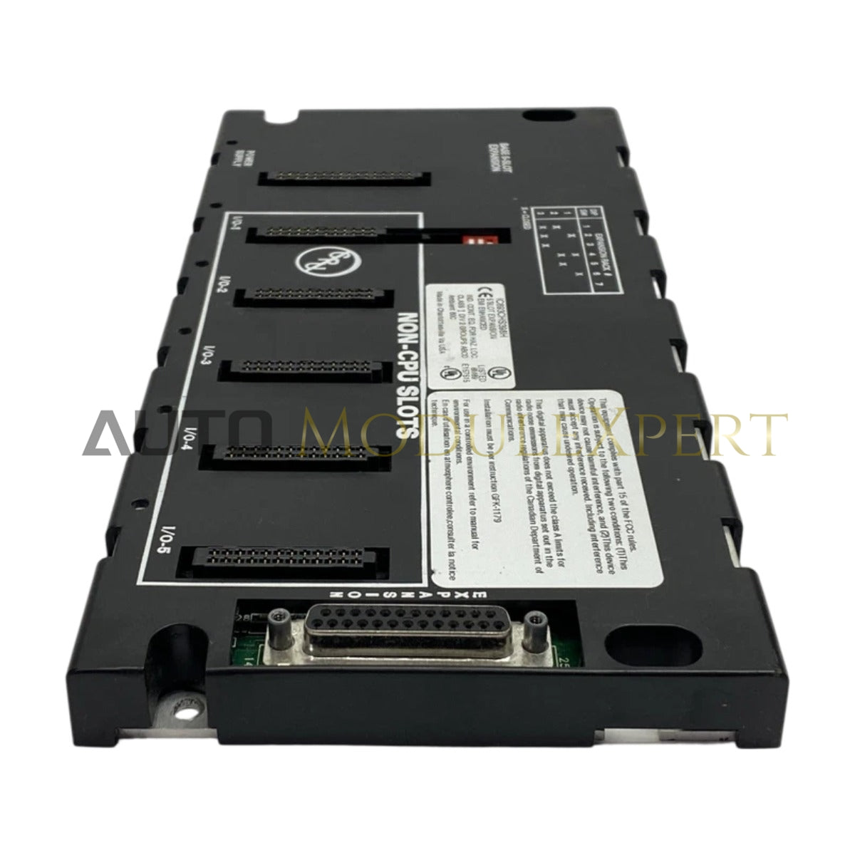 5-pesaga laiendusplaat IC693CHS398 GE Fanuc seeria 90-30