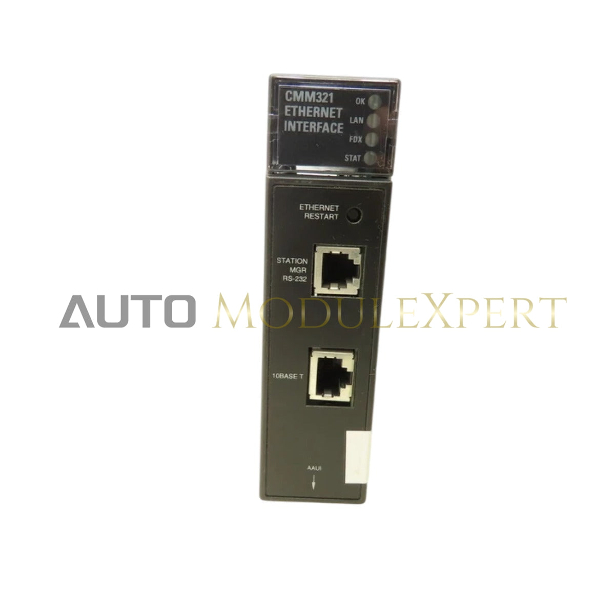 GE Fanuc IC693CMM321-HJ Series 90-30 Ethernet Interface Module
