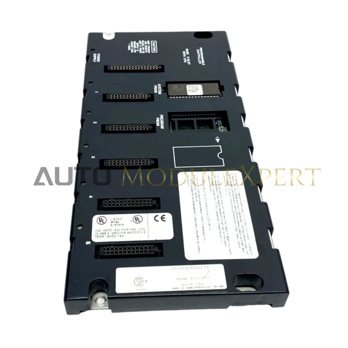 แผ่นฐานซีพียูฝังตัว IC693CPU313J GE Fanuc Series 90-30