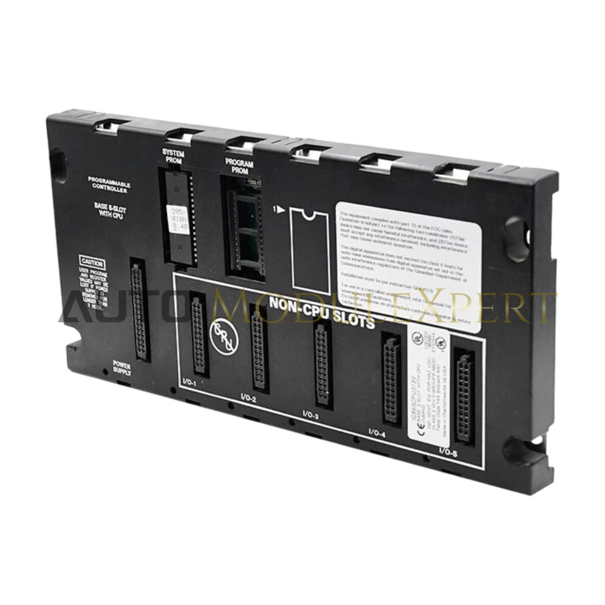 Baseplate 5-Slot GE Fanuc IC693CPU313V