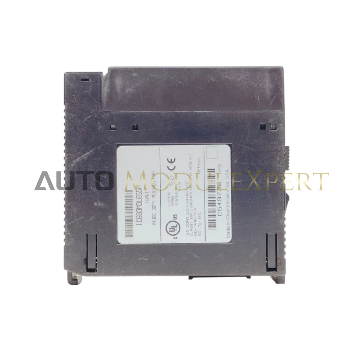 وحدة إدخال منطق إيجابي/سلبي 24 فولت تيار مستمر GE Fanuc IC693MDL655H سلسلة 90-30