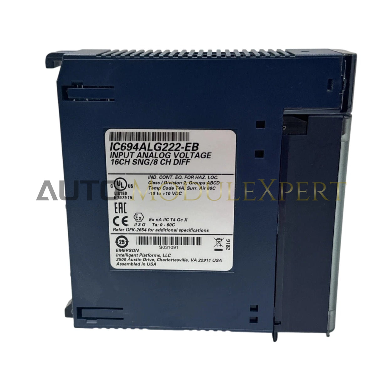 IC694ALG222 GE Analog Gerilim Giriş Modülü