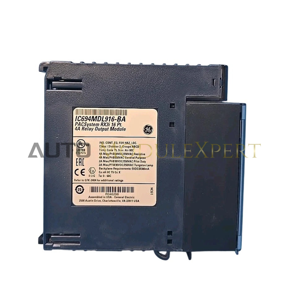 GE Fanuc Digital Mixed I/O Module IC694MDL916-BA