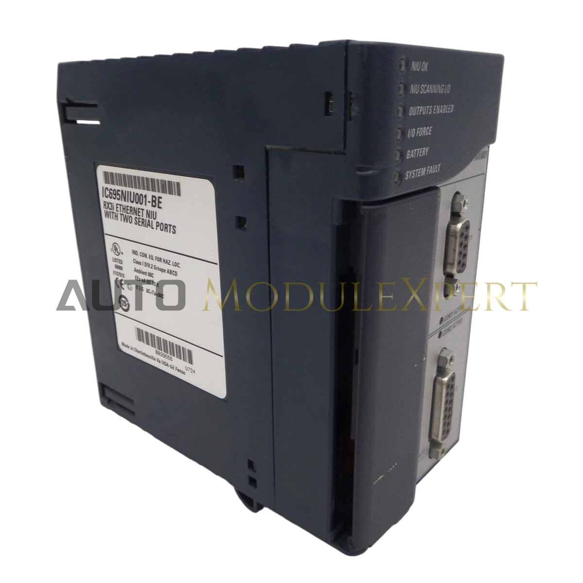 IC695NIU001-BE GE Fanuc PACSystems RX3i Unit Antarmuka Jaringan Ethernet