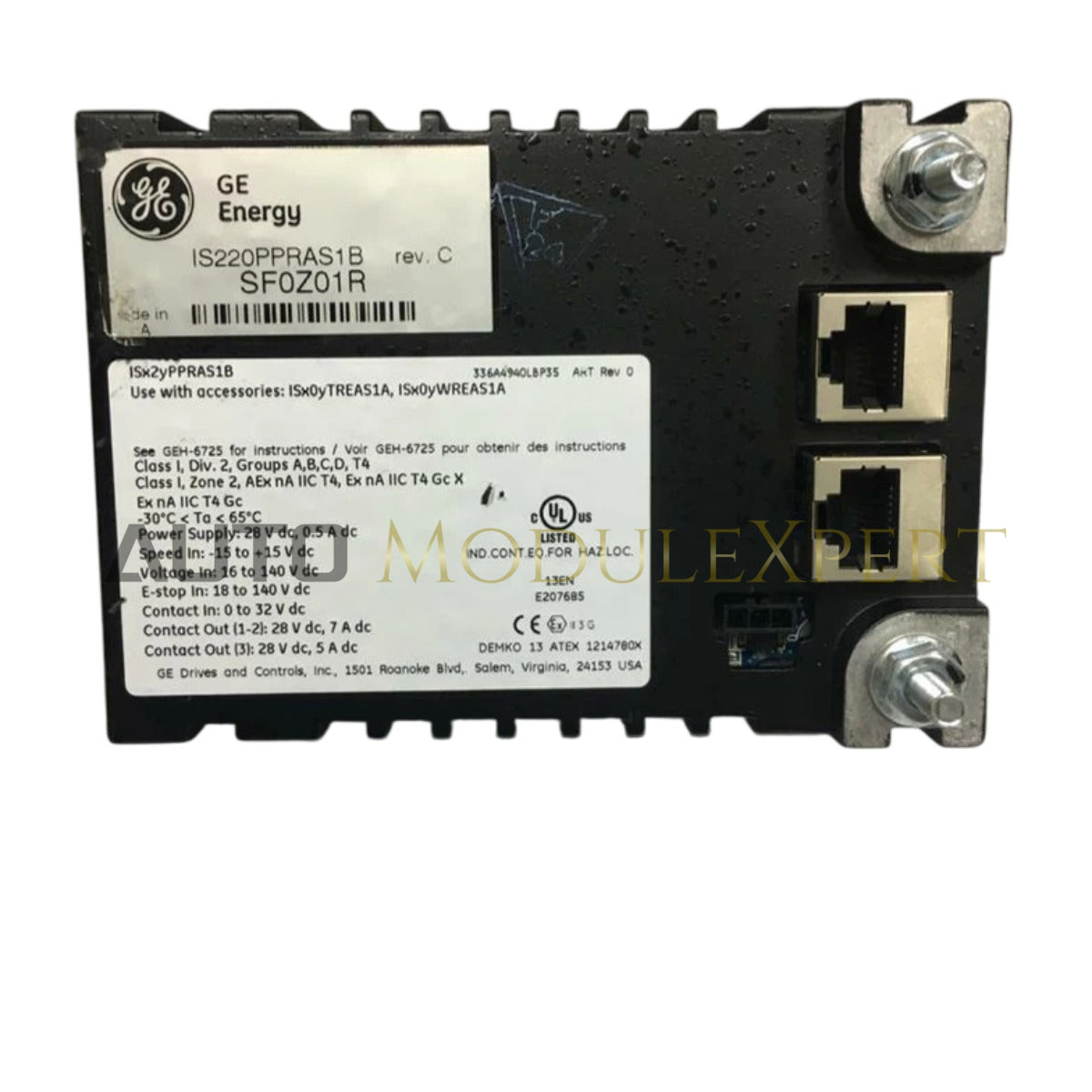 IS220PPRAS1B General Electric Protection I/O Pack | New & Original Stock
