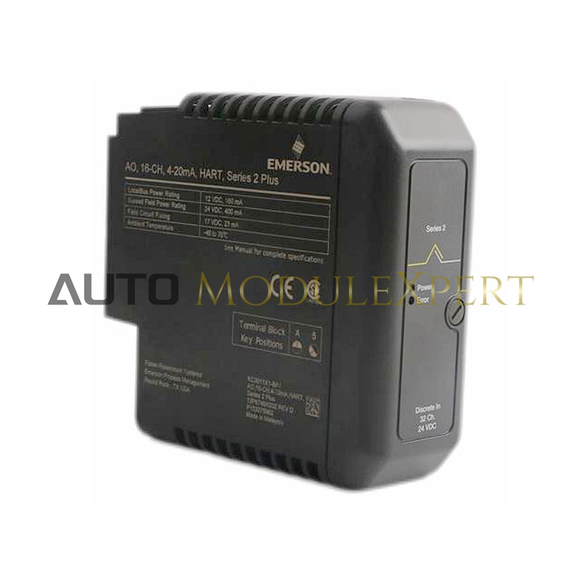 AO Plus KC3011X1-BA1 Emerson 16-Canais 4-20mA HART