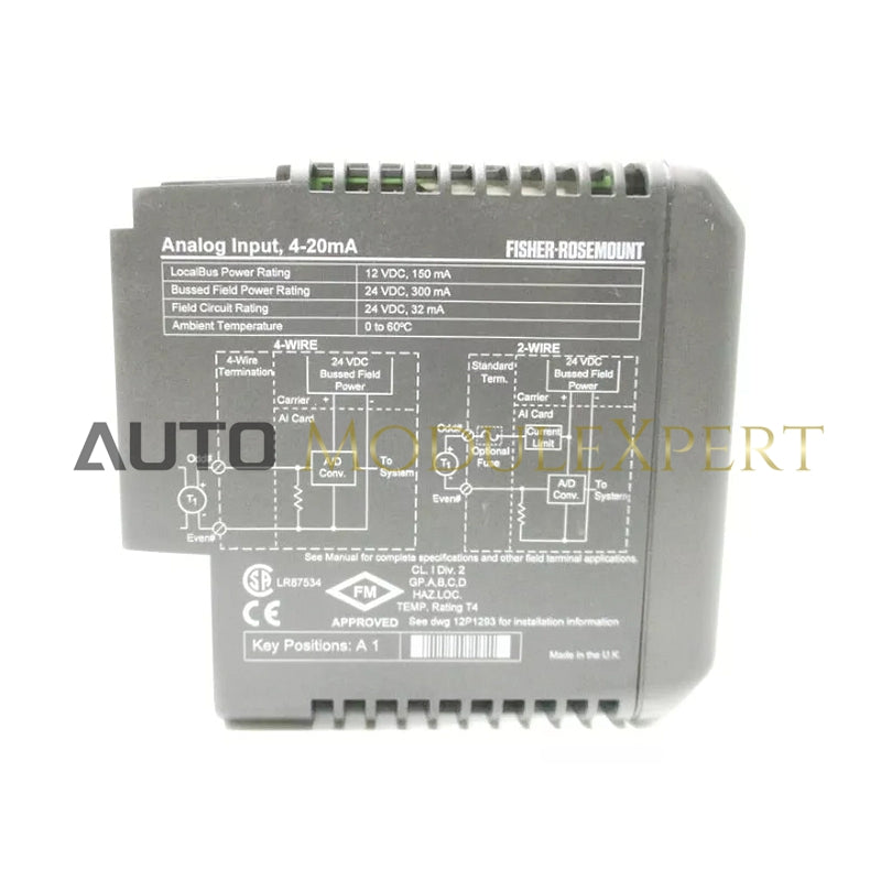 وحدة الذكاء الاصطناعي KJ3002X1-BC1 إيمرسون DELTAV