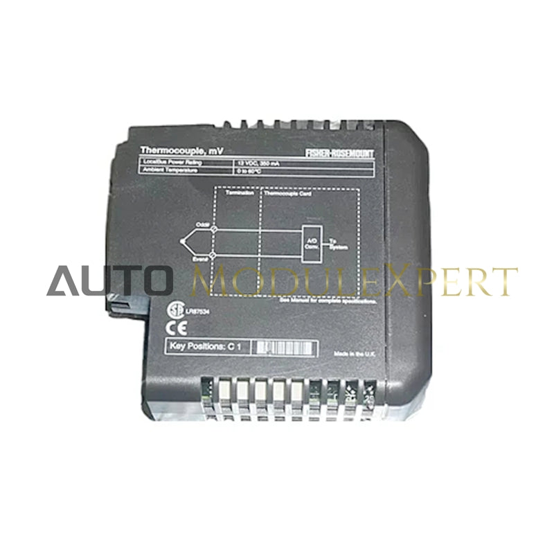 بطاقة الإدخال التناظرية Emerson KJ3002X1-BG1