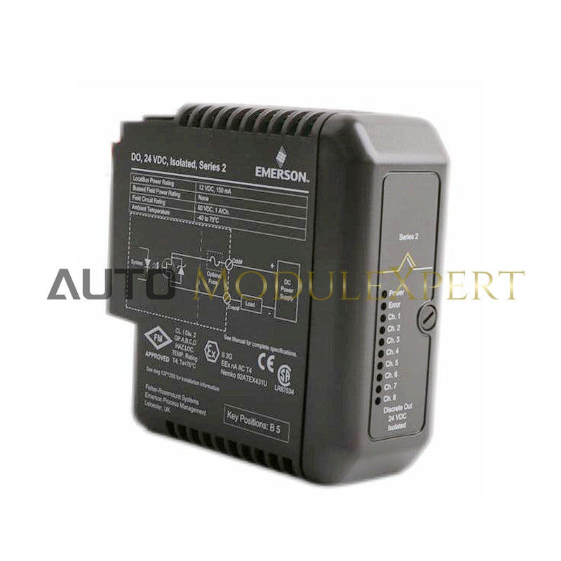 Emerson | KJ3208X1-BA1 | DO 8-Kanal 24 VDC Terisolasi