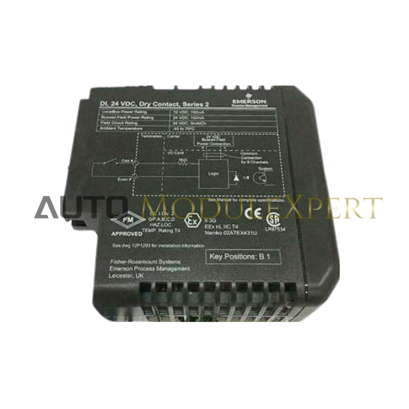 إيمرسون KJ3208X1-BA2 | وحدة إخراج 8 قنوات 24 فولت تيار مستمر معزولة